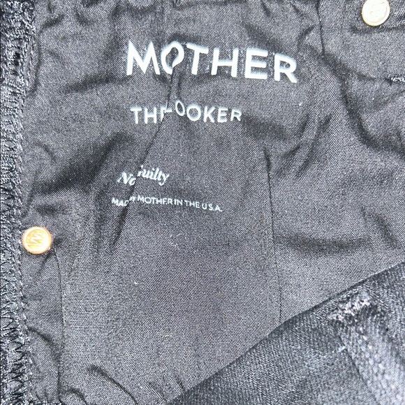 Mother “ The Looker” black jeans size 27. Like new condition - Picture 6 of 7